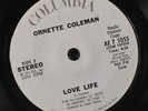 ORNETTE COLEMAN: Men Who Live In The White House / Love Life 45 (dj, Free Jazz)