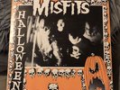 misfits Halloween 7 inch vinyl record plan 9  orange cover original with Insert