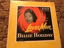 BILLIE HOLIDAY Lover Man ORIGINAL 1951 10 Inch RECORD DECCA DL 5345 Microgroove