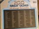 LP-BOX Bobby Lewis / Dion / Randy & The Rainbows etc. 200 Great Oldies Ill Alw