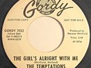 THE TEMPTATIONS The Girl's Alright With Me 45 rpm Gordy Promo Northern Soul mp3