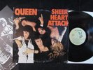 QUEEN Sheer Heart Attack + POSTER US ORIGINAL CSM LP (RARE VARIANT/ERROR) VG+