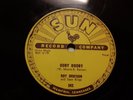 ROY ORBISON-OOBY DOOBY B/W GO  GO  GO  78 RECORD SUN LABEL #242 1955 CARL PERKIN