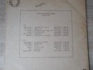 TRES RARE 33T PROMO DU 23 JUIN 1972 JOHNNY HALLYDAY ANGE MICHEL SARDOU ETC