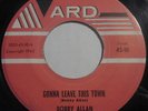 BOBBY ALLAN Gonna Leave This Town 45 ARD Rare Mod Popcorn Teen Rockabilly HEAR ?