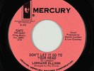 Northern Soul 45 - Lorraine Ellison - Don't Let It Go To Your Head - Mercury VG+