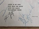 OSCAR PETERSON TRIO - 1960s VERVE - w/ ELLA FITZGERALD, STAN GETZ AUTOGRAPHS