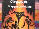 SAMHAIN III November Coming Fire Vinyl LP FIRST PRESSING Danzig Misfits Rare