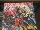 Iron Maiden number of the beast + patch + bulletin fan club 