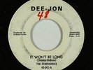 Northern/Sweet Soul 45 - Symphonics - It Won't Be Long - Dee-Jon - mp3