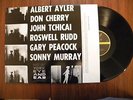 ALBERT AYLER LP- NEW YORK EYE AND EAR CONTROL - GET BACK 1013- INSERT SLEEVE-MT-