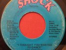 SYMBOL 8   I THOUGHT YOU WANTED TO DANCE (1978) RARE BOOGIE FUNK 45   SHOCK