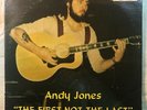 ANDY JONES The First Not The Last LP PRIVATE Folk Psych Acid RARE VG++