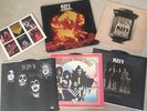 KISS THE ORIGINALS w/ Inserts No Kiss Army Sticker LP VG++ NM 1976