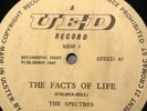 The Spectres 7” The Facts Of Life / Whirlpool