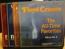 4 RECORDS FLOYD CRAMER ALL TIME FAVORITES 1&2  WORLD FAMOUS LOVE SONGS TREASURY