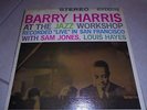 JAZZ LP-BARRY HARRIS AT THE WORKSHOP-RIVERSIDE 1177 STEREO DEEP GROOVE (1960)