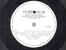 47p.  Alfred Lord Tennyson - Charge of the Light Brigade - Symposium 1106