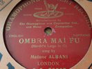 MADAME ALBANI OMBRA MAI FU GRAMOPHONE CONCERT G.C-53325