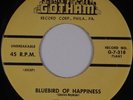 LEE ANDREWS & THE HEARTS: Bluebird of Happiness US Gotham ’56 Doo Wop 45 NM-