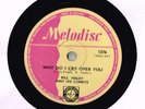 BILL HALEY AND HIS COMETS RARER 78 - WHY DO I CRY OVER YOU - I'M GONNA DRY - EX+