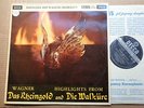 Solti WAGNER Rheingold and Walkure Highlights - Decca SXL 2230 Wide Band 2E/2E