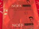 NOFX RIBBED - CLEAR VINYL LP, Punk, Fat Mike Skate Punk Classic Rare Limited