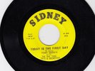 PENNY GOODWIN  -  TODAY IS THE FIRST DAY / -  RARE 45RPM