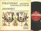 CS 6219 FFSS BB Stravinsky, Symphony of Psalms, etc Ansermet, OSR = SXL 2277