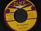 ROSCOE GORDON: Keep On Doggin' / Bad Dream 45 (tear ol, wol, sm piece clear tap