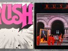 VINYL LP RECORDS, RUSH, 1974 1ST ALBUM and 