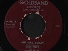 GENE TERRY: No Mail Today / Never Let Her Go 45 (sm lbl tears, stain ol)