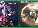 Neil Young 2 LPs:  Freedom, Ragged Glory; 1989-90, excellent condition