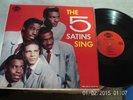 THE 5 SATINS SING EMBER RECORDS ELP 100 DOO WOP VINYL RECORD