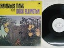 THELONIOUS MONK PLAYS DUKE ELLINGTON MILESTONE SMJ-6039 Japan PROMO MONO LP