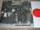 RARE UK AFRO FUNK SOUL LP Miatta Fahnbulleh Message of The Revolution LP NM