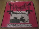 MAYHEM deathcrush red / black color LP BLACK METAL BATHORY DARKTHRONE MARDUK