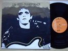 LOU REED TRANSFORMER LP 1972 ORANGE LABEL( COVER HAS RING WEAR/SHELF WEAR - LIGH