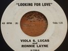 Viola S. Lucas & Ronnie Layne -Looking For Love- Rockabilly 45 - Hear