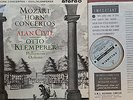 SAX 2406 Mozart Horn Concertos played by Alan Civil, conducted by Klemperer