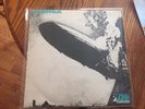 Led Zeppelin UK 1st Pressing Turquoise Lettering Lp Rare And Led Zeppelin 1 Lp