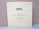 Archiv 14186 PIERRE FOURNIER Plays Bach Solo Cello Suites No 1 & 2 LP (Vinyl EX)