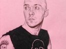 Wattie Portrait In Inks, The Exploited, Sex Pistols, Punk, Signed By Artist