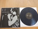 U2 IN THE NAME OF LOVE LP DORTMUND 21/11/1984 COLOURED DARK BLUE VINYL 33 TOURS