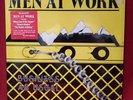 SEALED MEN AT WORK BUSINESS AS USUAL LP Vinyl 1981 w Hype Sticker