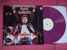 IRON MAIDEN 12 LIVE LP CLEAR PURPLE TEST VINYL 1981 ITALY 2 APRIL
