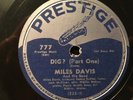 Jazz 78 - Miles Davis Prestige 777 VG+ with Sonny Rollins  'Dig?'