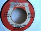 REGGAE-I JAHMAN LEVI-JAH HEAVY LOAD/VERSION-UK 7