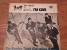 Beatles official fan club 3rd Christmas record