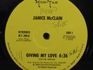JANICE MCCLAIN Giving My Love MON-TAB 12